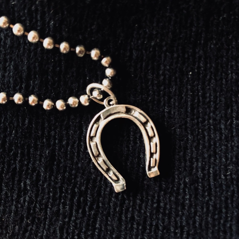 Sterling Silver Horseshoe Pendant